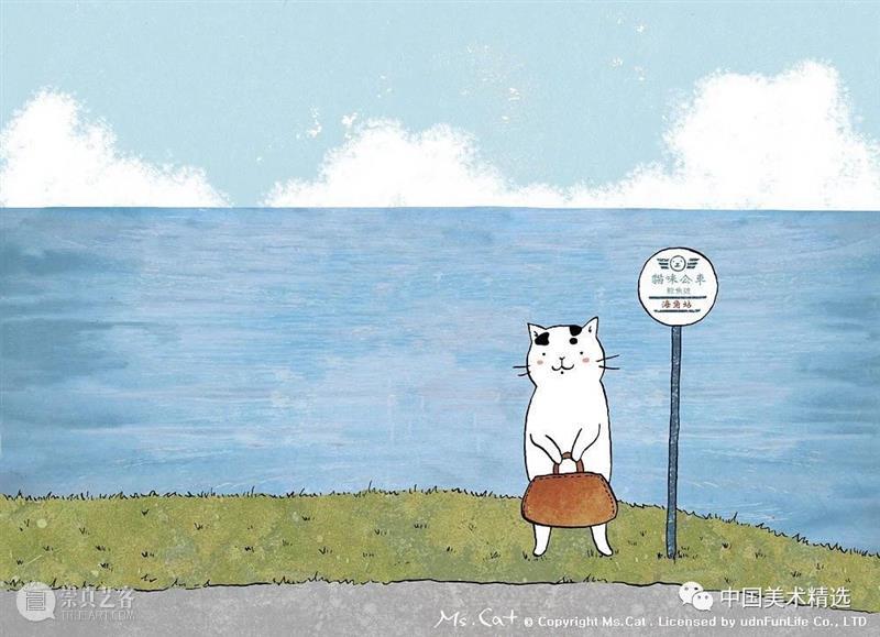 浮世猫绘 浮世 台湾 插画家Ms.Cat 笔下 生活 猫咪 脾气 作品 人文 情怀 崇真艺客