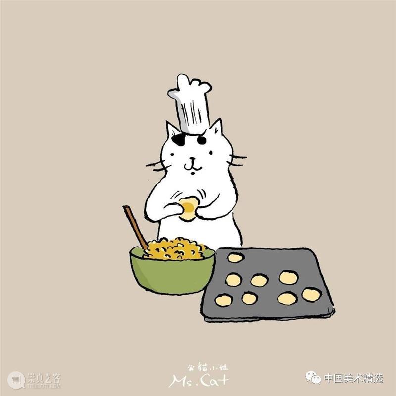 浮世猫绘 浮世 台湾 插画家Ms.Cat 笔下 生活 猫咪 脾气 作品 人文 情怀 崇真艺客