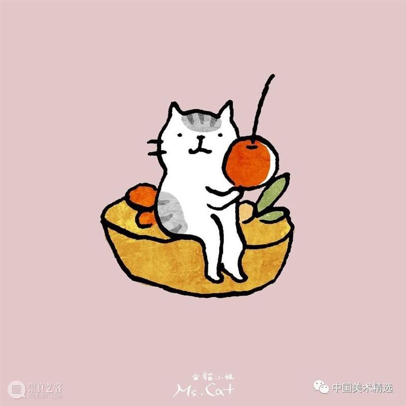 浮世猫绘 浮世 台湾 插画家Ms.Cat 笔下 生活 猫咪 脾气 作品 人文 情怀 崇真艺客