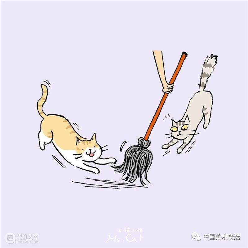 浮世猫绘 浮世 台湾 插画家Ms.Cat 笔下 生活 猫咪 脾气 作品 人文 情怀 崇真艺客