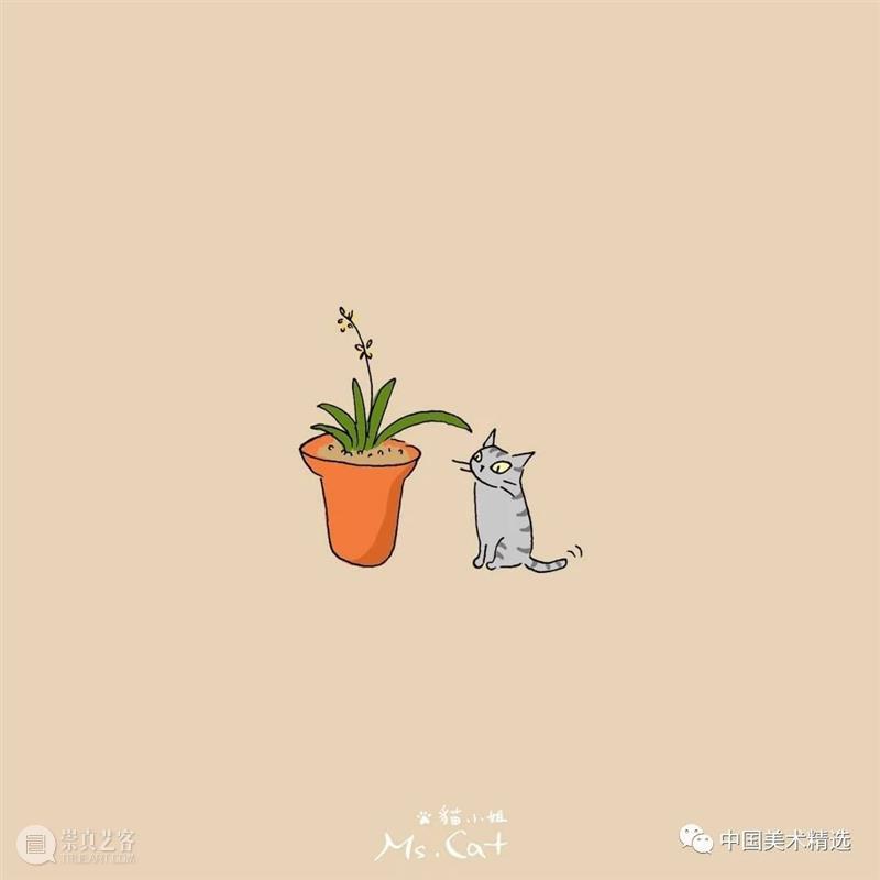 浮世猫绘 浮世 台湾 插画家Ms.Cat 笔下 生活 猫咪 脾气 作品 人文 情怀 崇真艺客