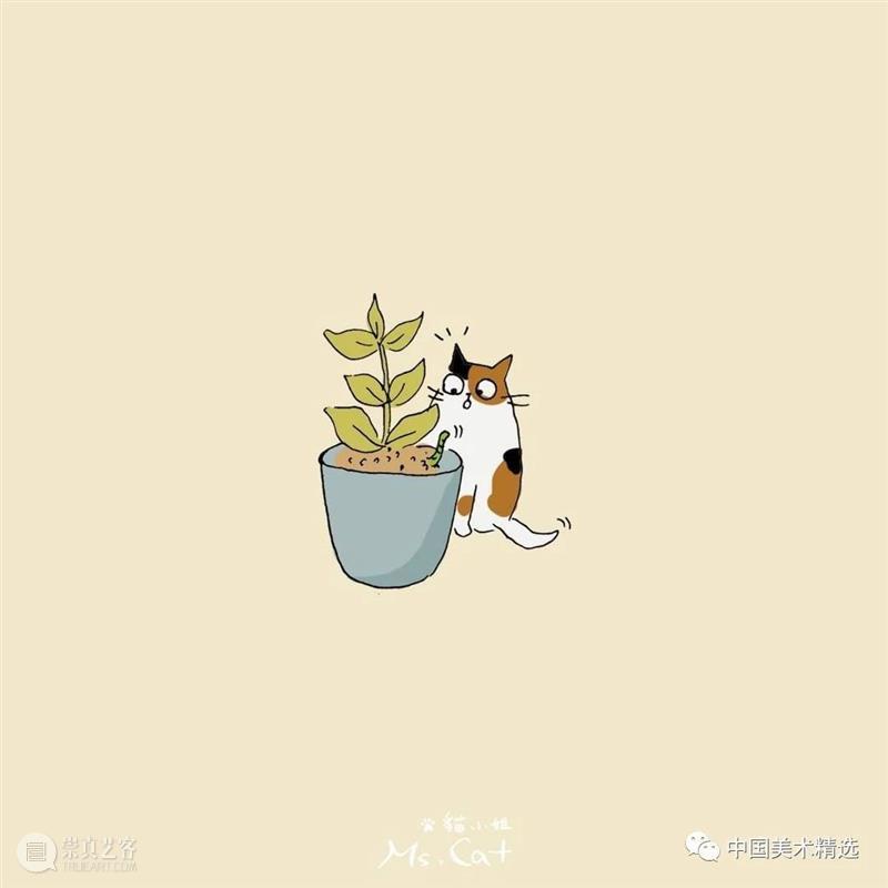 浮世猫绘 浮世 台湾 插画家Ms.Cat 笔下 生活 猫咪 脾气 作品 人文 情怀 崇真艺客