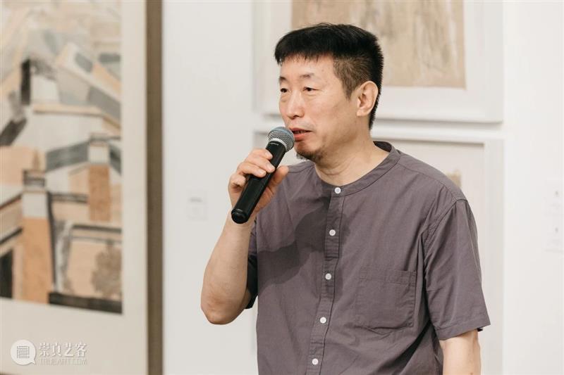 “她水墨——中国当代女艺术家水墨大展”盛大开幕 水墨 中国 艺术家 大展 今日美术馆 现场 嘉宾 开幕式 上策展 杨维民 崇真艺客