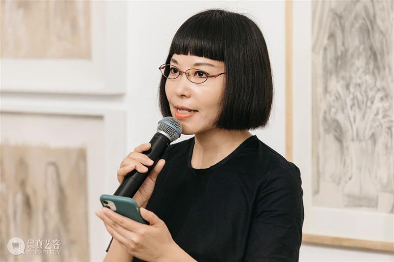 “她水墨——中国当代女艺术家水墨大展”盛大开幕 水墨 中国 艺术家 大展 今日美术馆 现场 嘉宾 开幕式 上策展 杨维民 崇真艺客