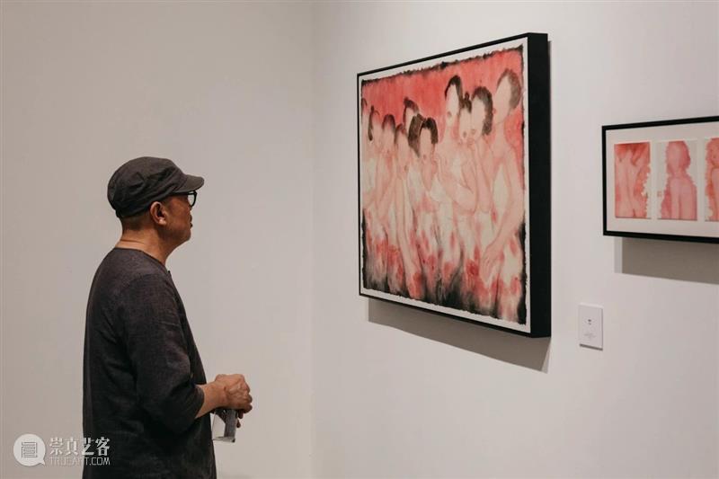 “她水墨——中国当代女艺术家水墨大展”盛大开幕 水墨 中国 艺术家 大展 今日美术馆 现场 嘉宾 开幕式 上策展 杨维民 崇真艺客