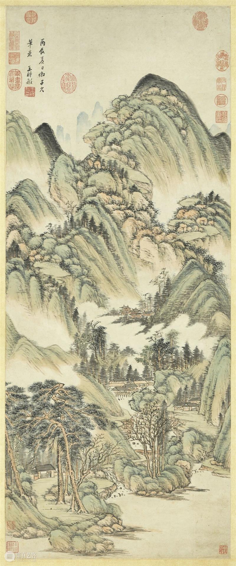 王时敏：当乐郊园不再“乐” 王时敏 当乐郊园 康熙皇帝 之前 想法 苏州 太仓 清初 四王 乐郊园 崇真艺客