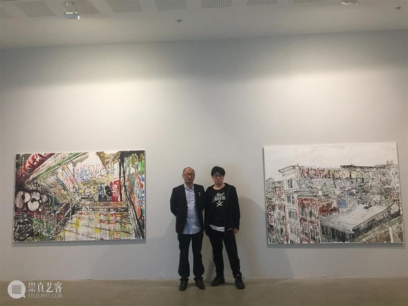 陈轩荣：DOPE&DUANG | 即将在松艺术区开幕 陈轩荣 DOPE DUANG 艺术 艺术家 作品 墙面 雨水 痕迹 时间 崇真艺客