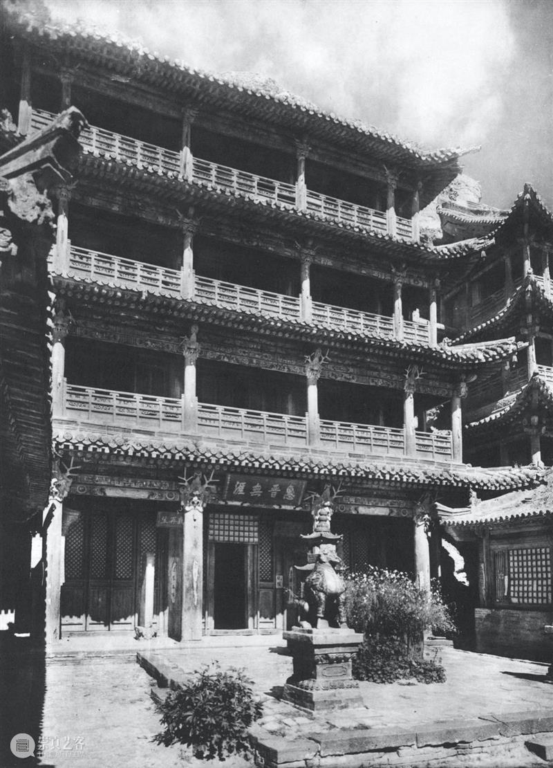四十年代水野版云冈图集：第六窟 野版 云冈图集 中心 东面 下层 弥勒 云冈石窟 山西省 大同市西 武周山南 崇真艺客