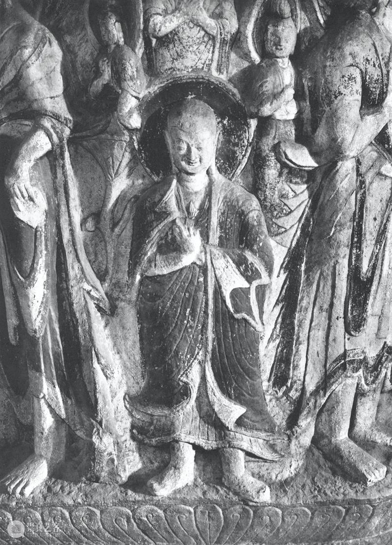 四十年代水野版云冈图集：第六窟 野版 云冈图集 中心 东面 下层 弥勒 云冈石窟 山西省 大同市西 武周山南 崇真艺客