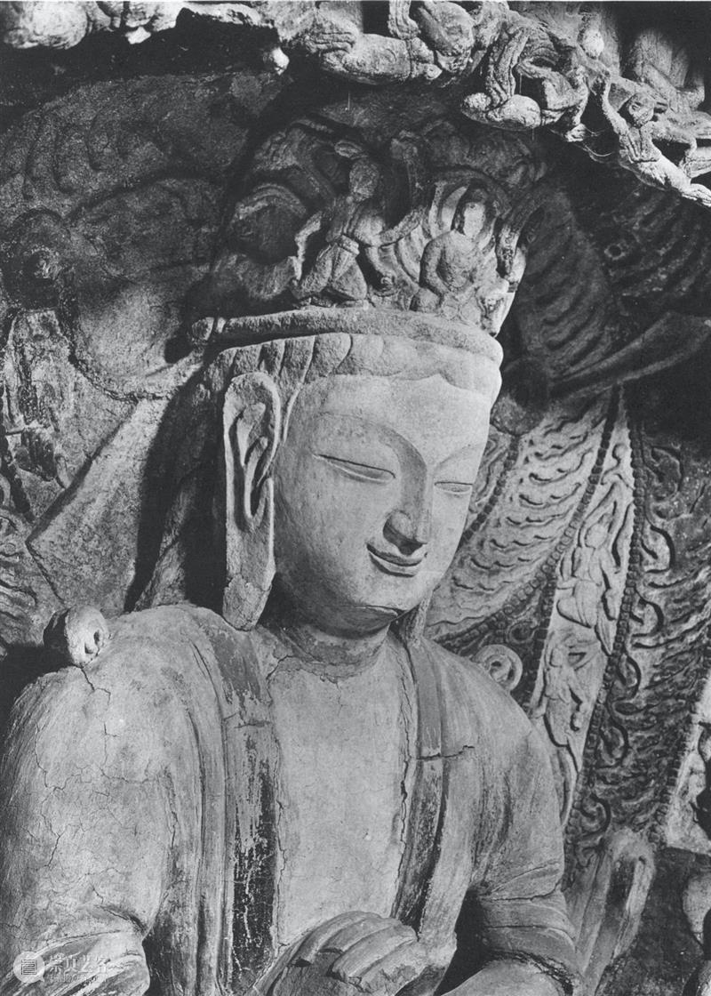 四十年代水野版云冈图集：第六窟 野版 云冈图集 中心 东面 下层 弥勒 云冈石窟 山西省 大同市西 武周山南 崇真艺客