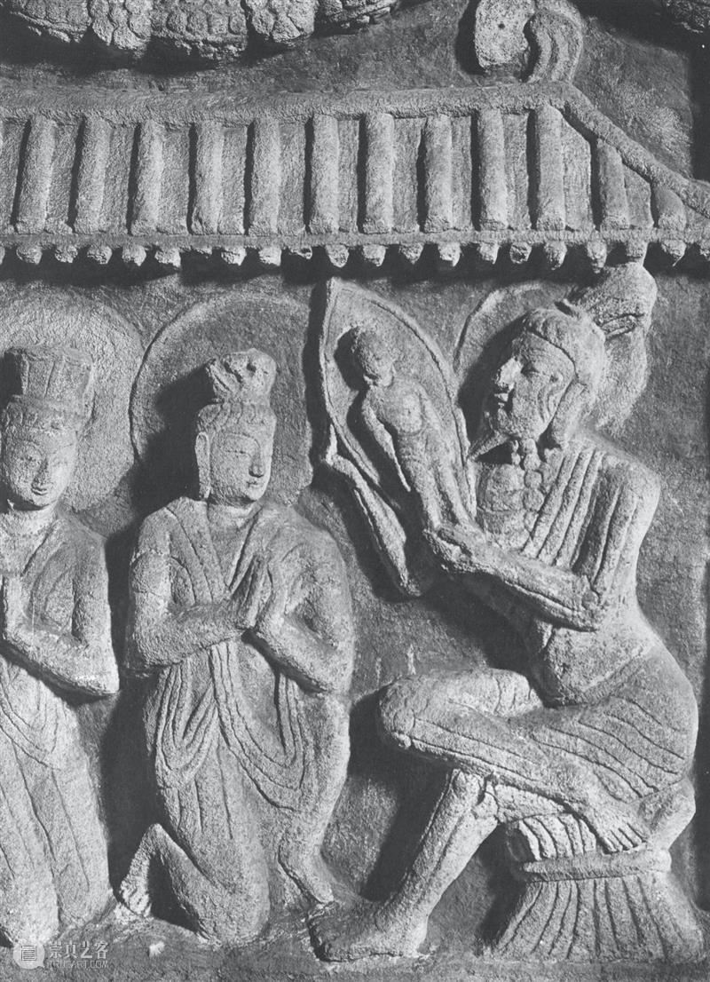 四十年代水野版云冈图集：第六窟 野版 云冈图集 中心 东面 下层 弥勒 云冈石窟 山西省 大同市西 武周山南 崇真艺客