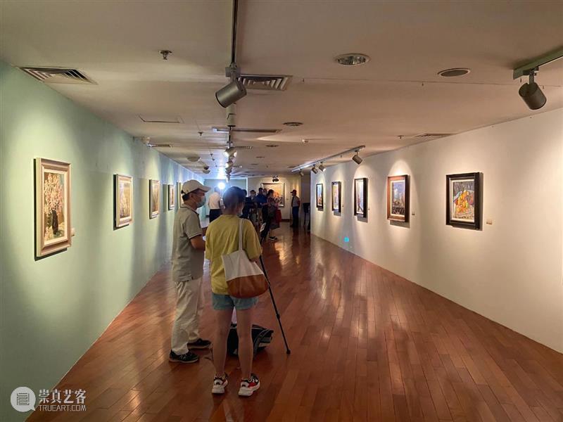 “从艺70年——谢珍珠作品展”今日开展,策展人带你看展览 谢珍珠 作品展 策展人 老师 中间 嘉宾 学子 左右 武汉美术馆 观众 崇真艺客