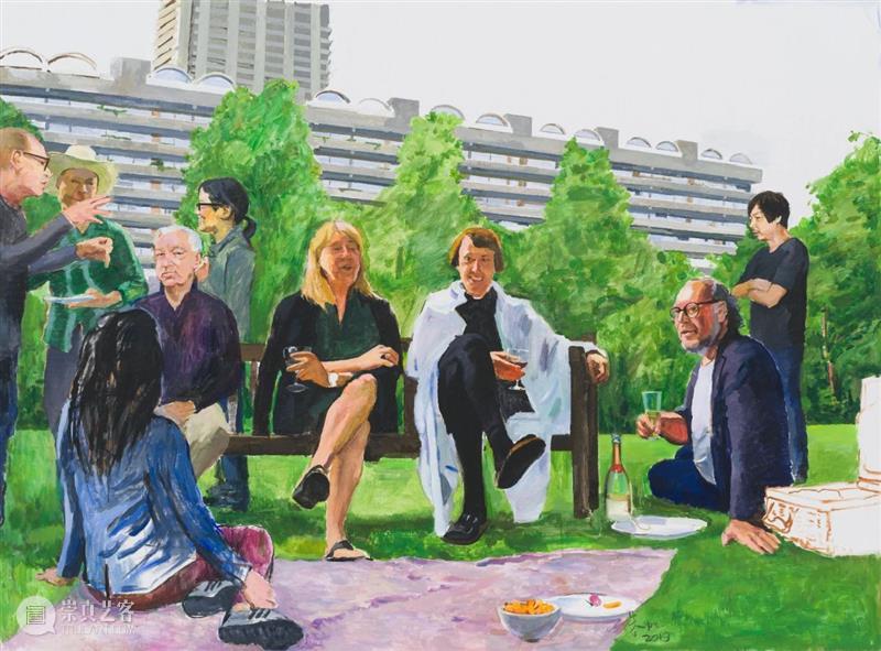 香格纳上海 | 朱加个展《近期的绘画》| 展览现场 朱加 个展 近期 香格纳 上海 现场 Jia Summer Evening 丙烯 崇真艺客