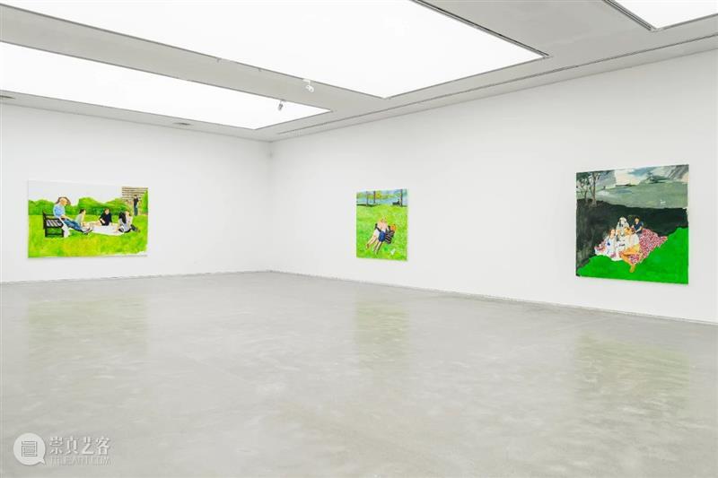香格纳上海 | 朱加个展《近期的绘画》| 展览现场 朱加 个展 近期 香格纳 上海 现场 Jia Summer Evening 丙烯 崇真艺客