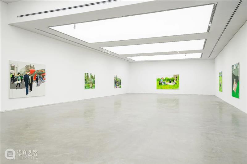 香格纳上海 | 朱加个展《近期的绘画》| 展览现场 朱加 个展 近期 香格纳 上海 现场 Jia Summer Evening 丙烯 崇真艺客