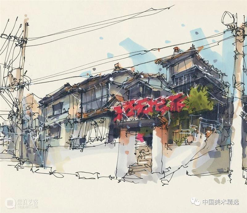 自在轻松的建筑手绘 建筑 手绘 Kiefer 荷兰 数字 艺术家 技术 动画 材料 个人 崇真艺客
