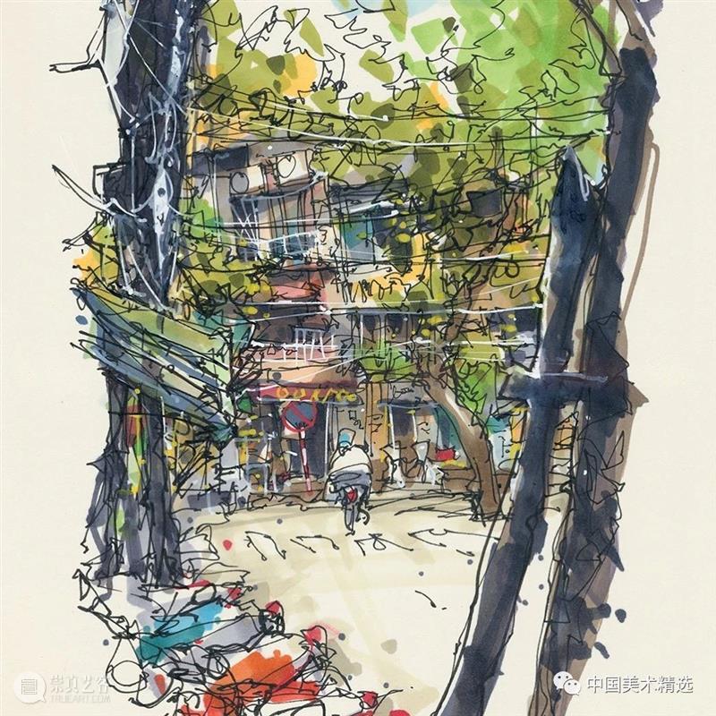 自在轻松的建筑手绘 建筑 手绘 Kiefer 荷兰 数字 艺术家 技术 动画 材料 个人 崇真艺客