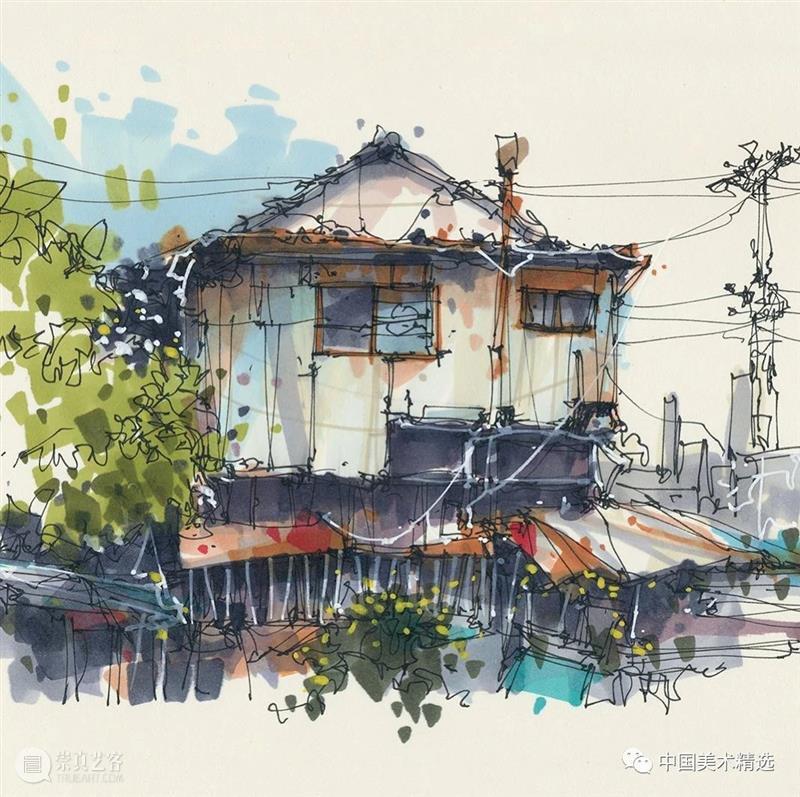 自在轻松的建筑手绘 建筑 手绘 Kiefer 荷兰 数字 艺术家 技术 动画 材料 个人 崇真艺客