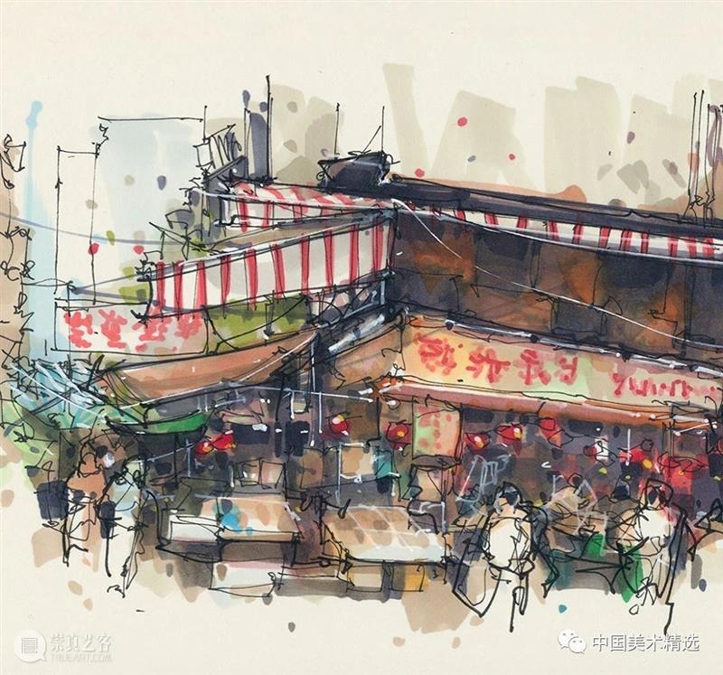 自在轻松的建筑手绘 建筑 手绘 Kiefer 荷兰 数字 艺术家 技术 动画 材料 个人 崇真艺客