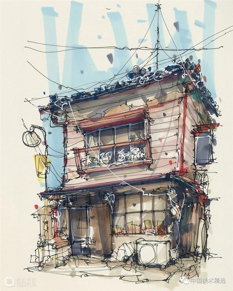 自在轻松的建筑手绘 建筑 手绘 Kiefer 荷兰 数字 艺术家 技术 动画 材料 个人 崇真艺客