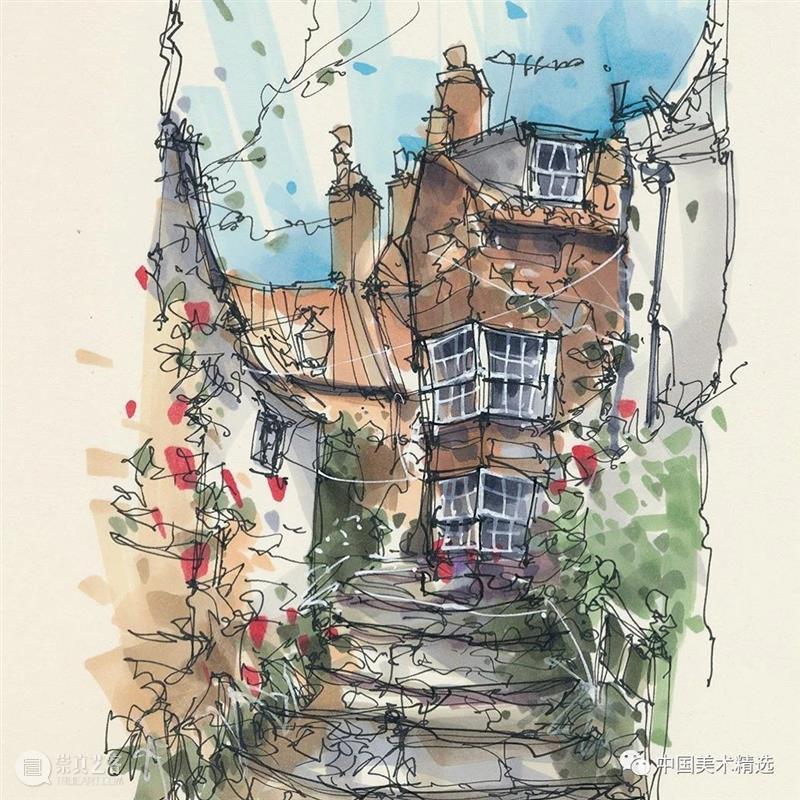 自在轻松的建筑手绘 建筑 手绘 Kiefer 荷兰 数字 艺术家 技术 动画 材料 个人 崇真艺客