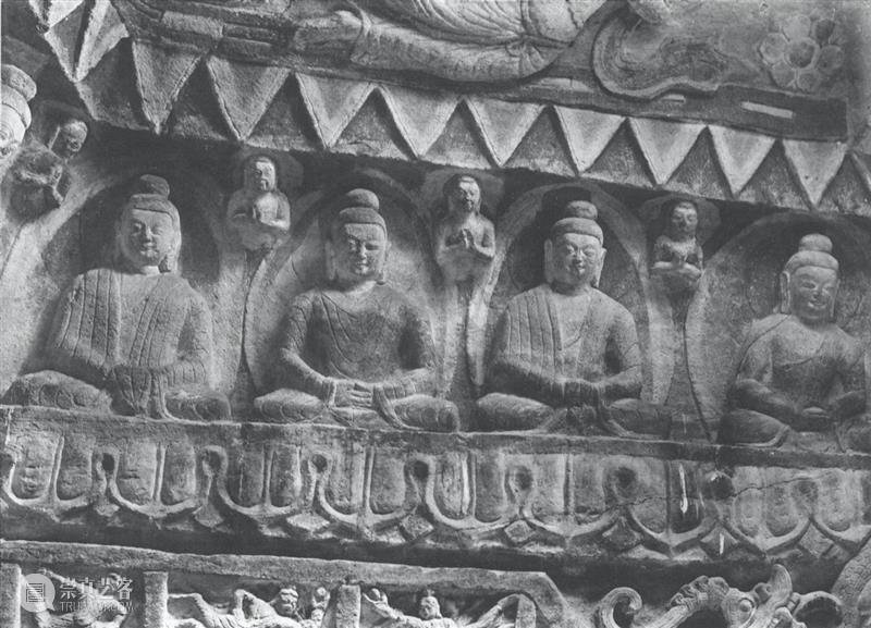 四十年代水野版云冈图集：第七窟 野版 云冈图集 外景 云冈石窟 山西省 大同市西 武周山南 东西 大小 洞窟 崇真艺客