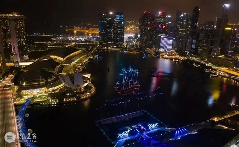 无人机艺术 | 全新的灯光秀场 不止在夜空舞台... 无人机 灯光 夜空 艺术 舞台 秀场 矩阵 人们 视觉 新浪潮 崇真艺客