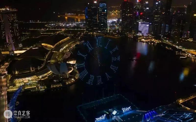 无人机艺术 | 全新的灯光秀场 不止在夜空舞台... 无人机 灯光 夜空 艺术 舞台 秀场 矩阵 人们 视觉 新浪潮 崇真艺客