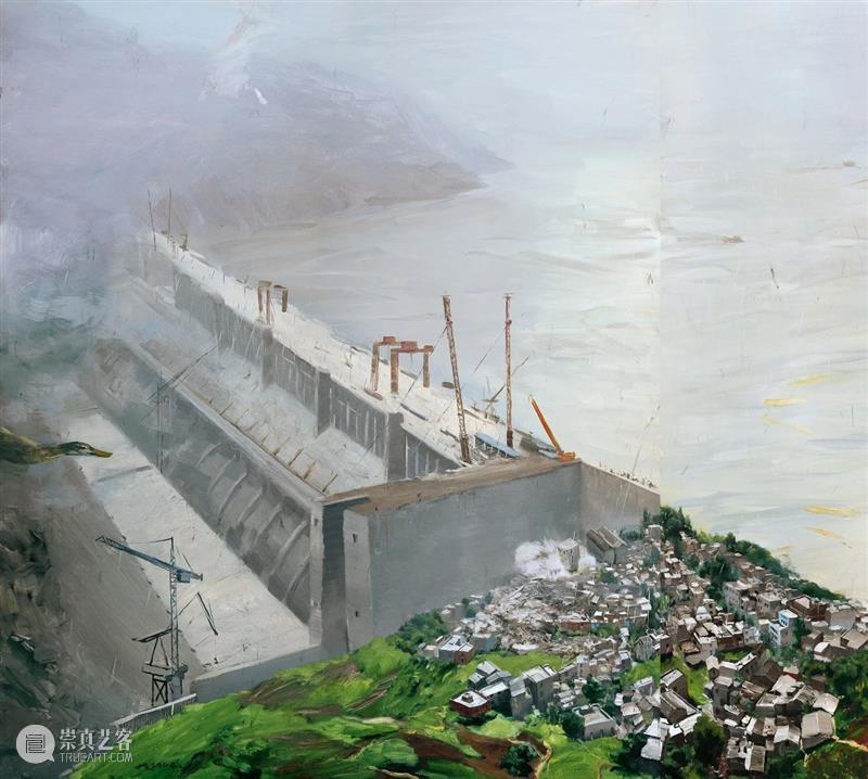 《三峡新移民》顺利交割！ 三峡新移民 刘小东 艺术 生涯 里程碑 典型性 风格 现实主义 精神 社会学 崇真艺客