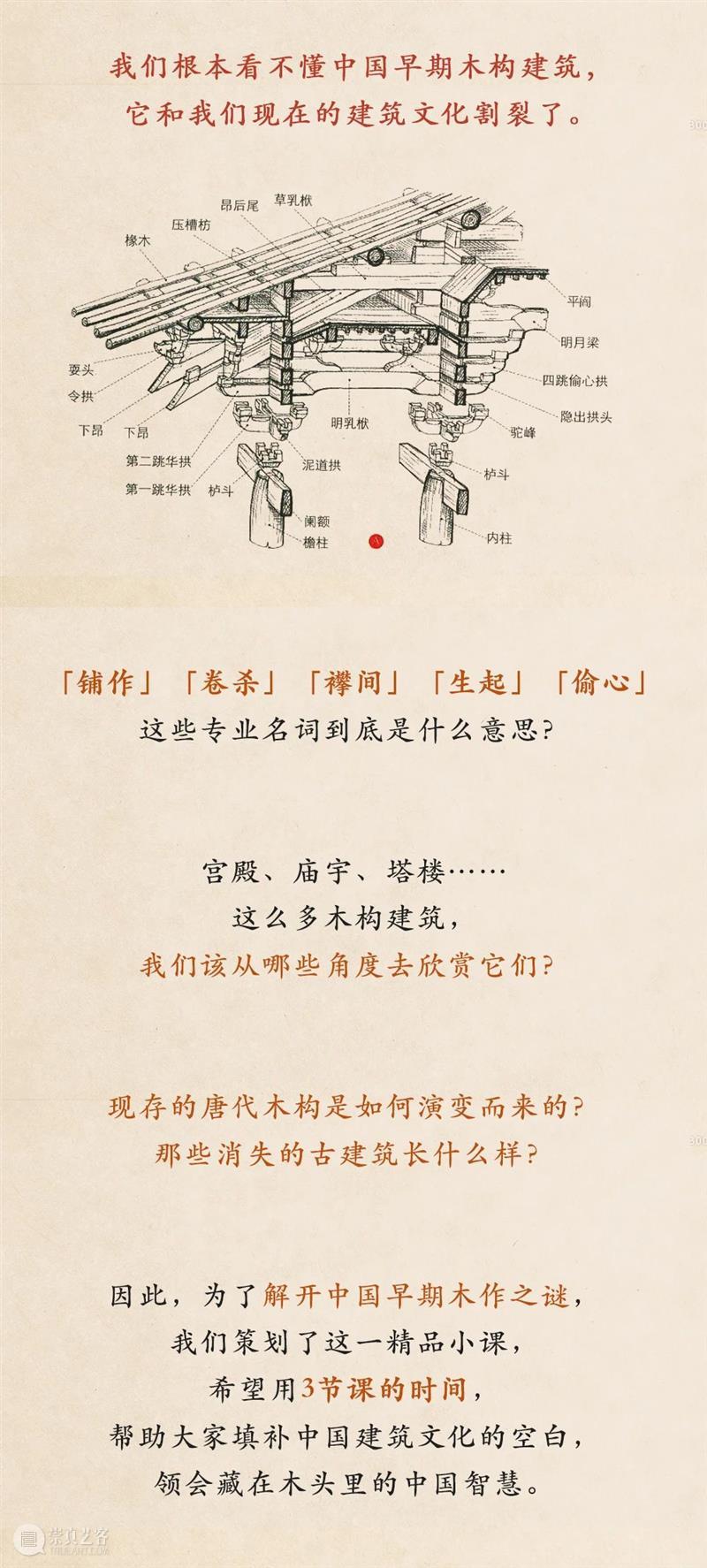 新课上线！3节课，破解中国早期木构建筑之谜 新课 中国 早期 木构 建筑 二维码 珍品 目录 标题 姐姐 崇真艺客