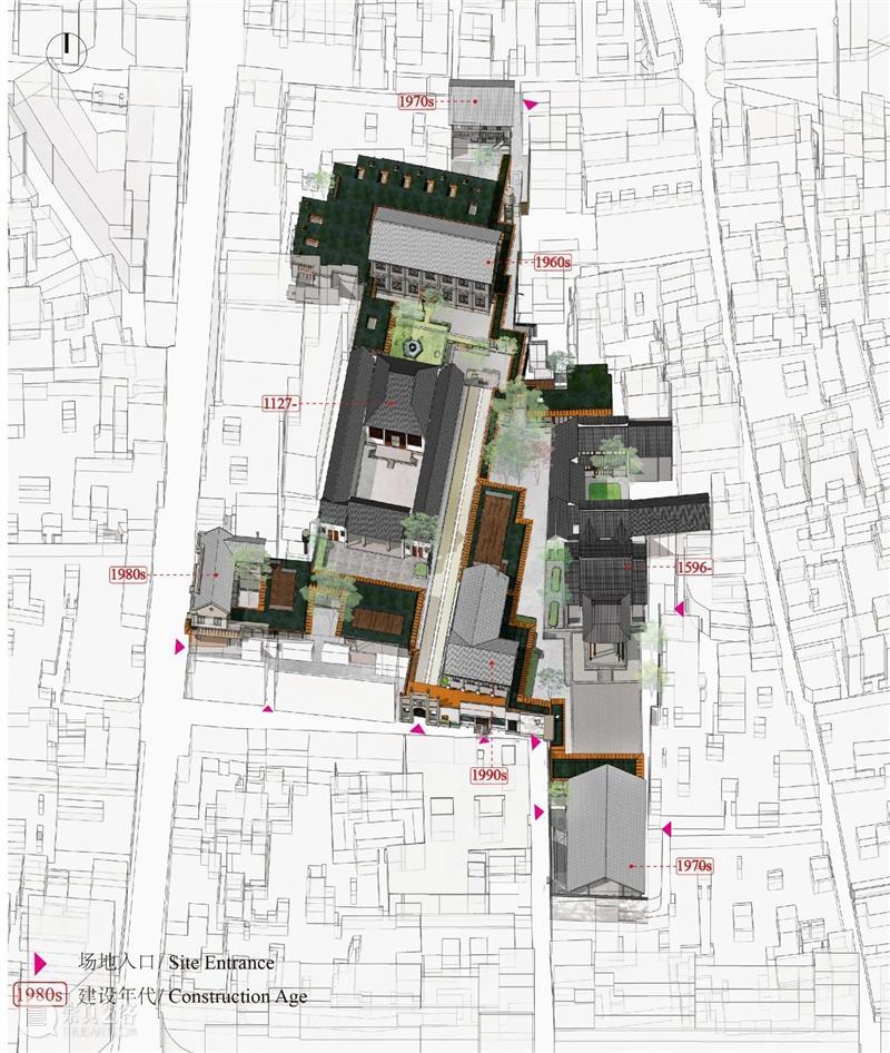 家琨建筑新作‘​文里·松阳三庙文化交流中心’，耐候钢‘泥鳅’ 松阳 建筑 中心 耐候钢 家琨 新作 三庙 泥鳅 彭海 东香樟树院 崇真艺客