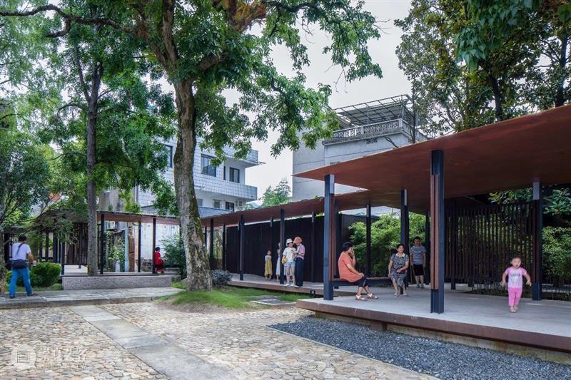 家琨建筑新作‘​文里·松阳三庙文化交流中心’，耐候钢‘泥鳅’ 松阳 建筑 中心 耐候钢 家琨 新作 三庙 泥鳅 彭海 东香樟树院 崇真艺客