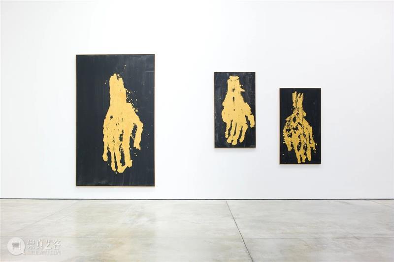 【白立方伦敦】乔治·巴塞利兹 (Georg Baselitz) : 黑·金 Baselitz 乔治 巴塞利兹 立方 伦敦 Maniera framed Littkemann Berlin Cube白立方伦敦梅森苑空间 崇真艺客