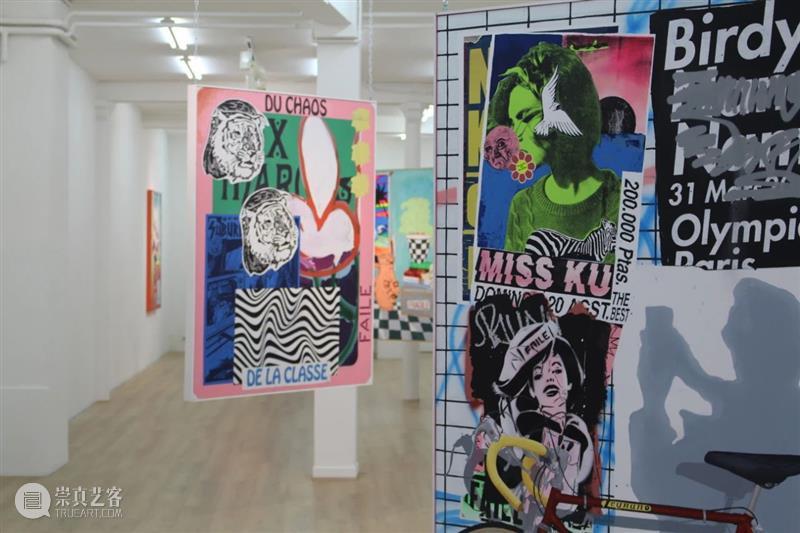 巴黎当前展览｜看FAILE如何“打破常规” ｜​REVIEW｜OFF THE WALLS @DANYSZ Paris 博文精选 Danysz gallery 巴黎 当前 FAILE 美国 双人 艺术家 个展 打破常规 周在 唐妮 崇真艺客