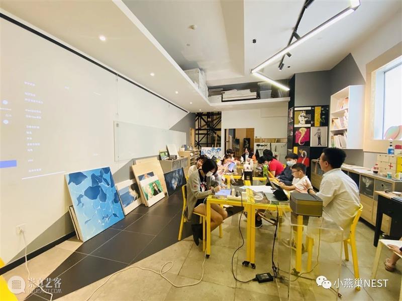 艺学 | 暑假干了啥？玛卡巴卡带你揭秘小燕巢の夏天 暑假 玛卡巴卡带你揭秘小燕巢 时间 高温 天气 生活 外面 酷暑 燕巢 课程 崇真艺客