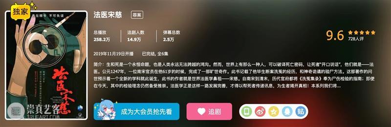 《法医宋慈》：看这部纪录片，需要胆量 纪录片 法医宋慈 胆量 电视剧 豆瓣 But 小编 悬疑 剧集 世界 崇真艺客