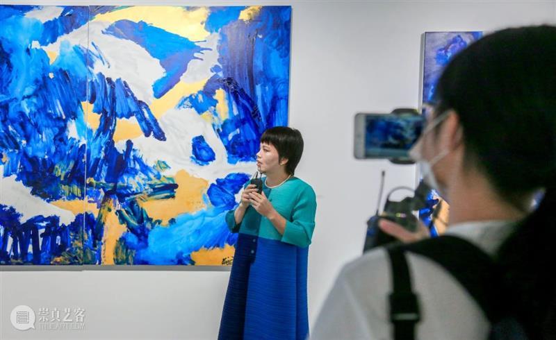 周长江 ：“积聚与生成——2020上海当代艺术展”参展艺术家 周长江 艺术家 上海 艺术展 作品 Works 布面 油画 闲游芥子园二十 迹象 崇真艺客