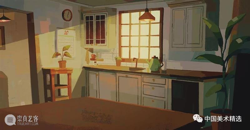 这色彩有光 色彩 韩国 插画师 作品 画风 眼前 往期 好文 海水 光影 崇真艺客