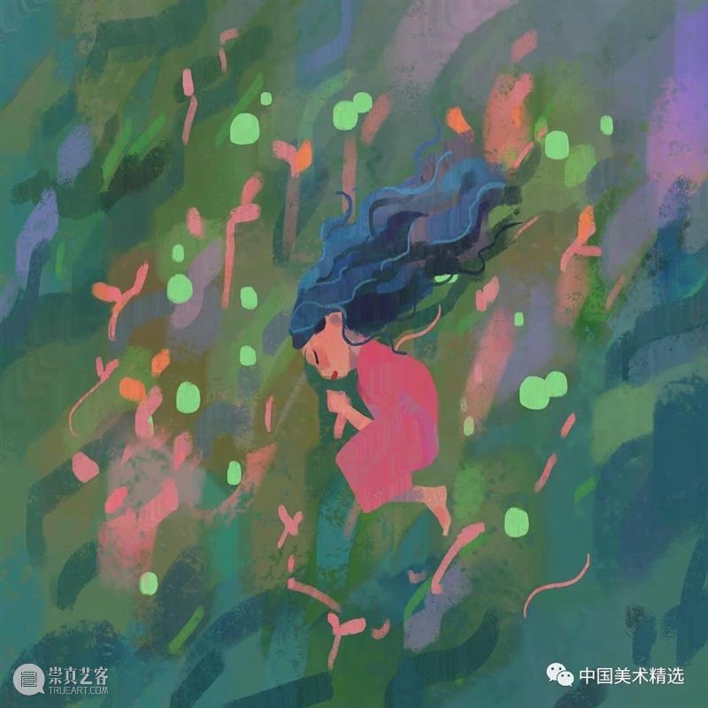 这色彩有光 色彩 韩国 插画师 作品 画风 眼前 往期 好文 海水 光影 崇真艺客