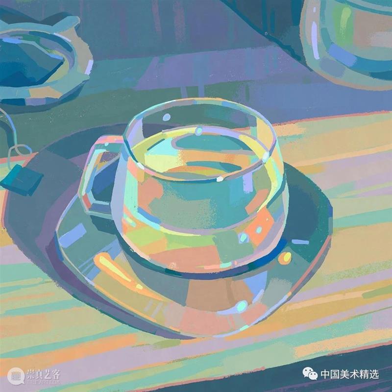 这色彩有光 色彩 韩国 插画师 作品 画风 眼前 往期 好文 海水 光影 崇真艺客