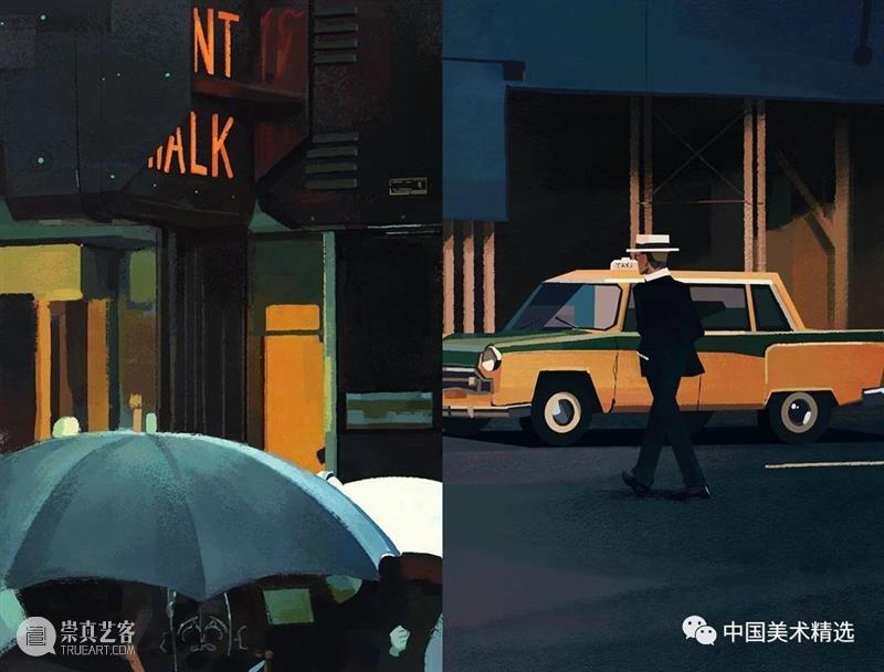 这色彩有光 色彩 韩国 插画师 作品 画风 眼前 往期 好文 海水 光影 崇真艺客