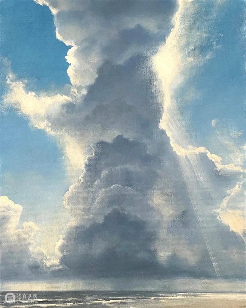 想知道【云】的画法吗？这位画家的实力太强大了！ 画法 画家 实力 END 崇真艺客