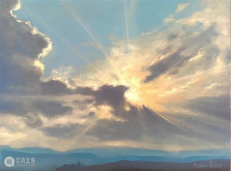 想知道【云】的画法吗？这位画家的实力太强大了！ 画法 画家 实力 END 崇真艺客