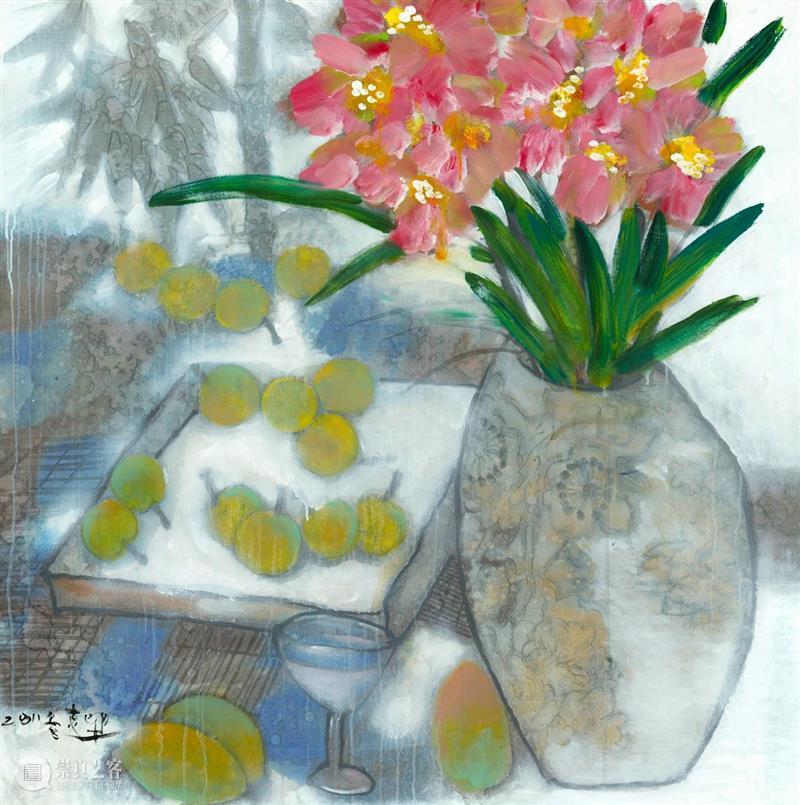 M50展览 | 花非花--袁野油画作品展 袁野 油画 非花 作品展 中国美术学院 浙江美术学院 国画 研究生 中国美术学院油画系列第四工作室 画家 崇真艺客