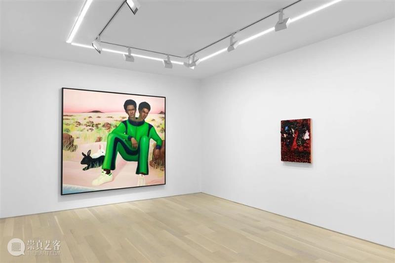 展览现场 | 沃恩· 斯班（Vaughn Spann）「狼烟」@ 阿尔敏·莱希布鲁塞尔 莱希 布鲁塞尔 沃恩 Vaughn Spann 狼烟 阿尔敏 现场 沃恩·斯班 北极星 崇真艺客