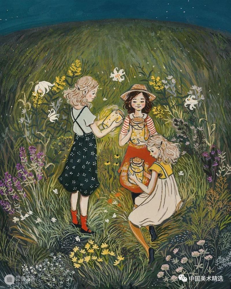 是向往的生活 生活 插画家 Loré Pemberton 丈夫 女儿 佛蒙特州北部 园艺 原生态 作品 崇真艺客