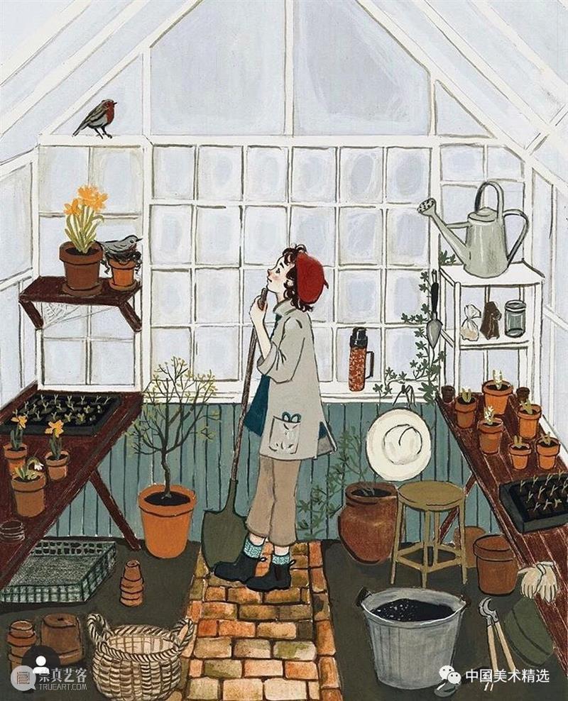 是向往的生活 生活 插画家 Loré Pemberton 丈夫 女儿 佛蒙特州北部 园艺 原生态 作品 崇真艺客