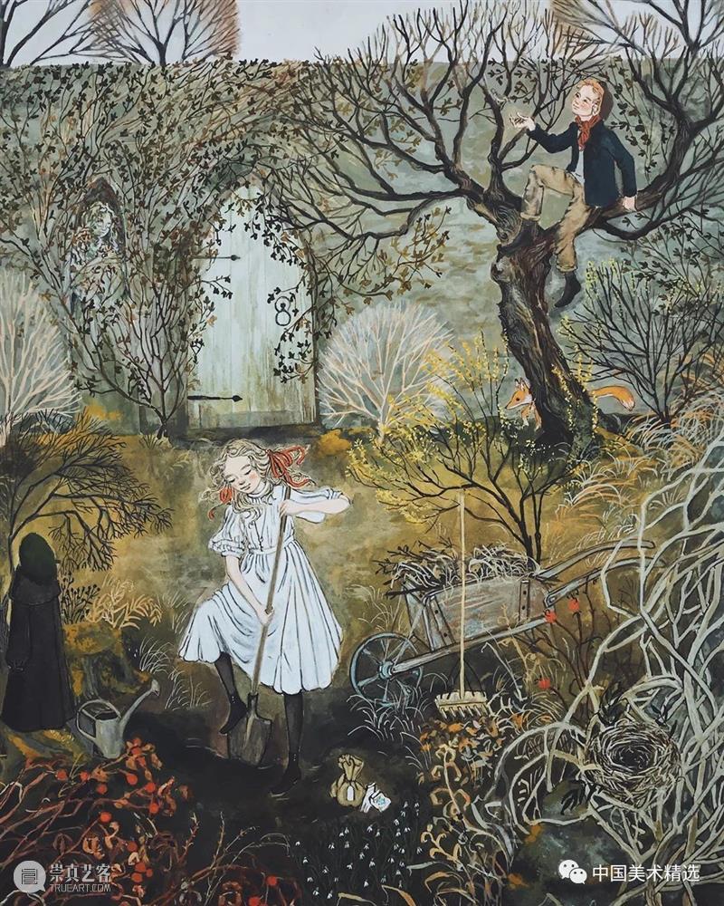 是向往的生活 生活 插画家 Loré Pemberton 丈夫 女儿 佛蒙特州北部 园艺 原生态 作品 崇真艺客