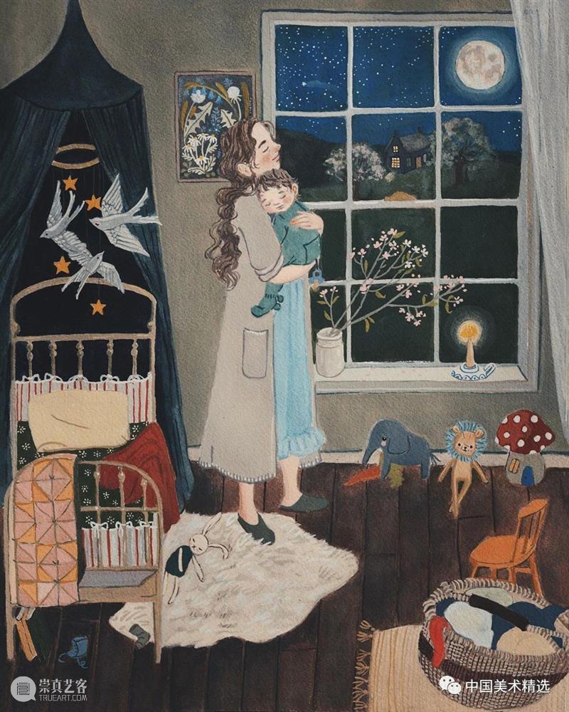 是向往的生活 生活 插画家 Loré Pemberton 丈夫 女儿 佛蒙特州北部 园艺 原生态 作品 崇真艺客
