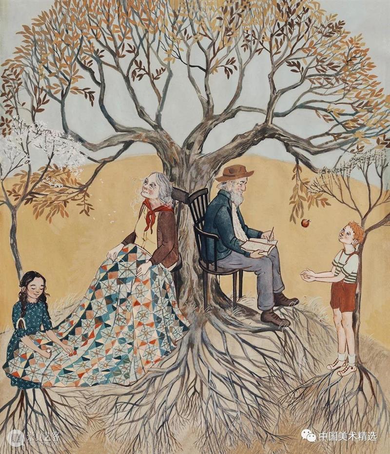 是向往的生活 生活 插画家 Loré Pemberton 丈夫 女儿 佛蒙特州北部 园艺 原生态 作品 崇真艺客